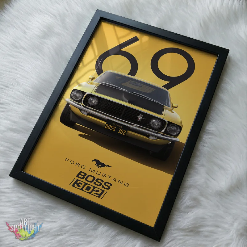 1969 MUSTANG BOSS 302