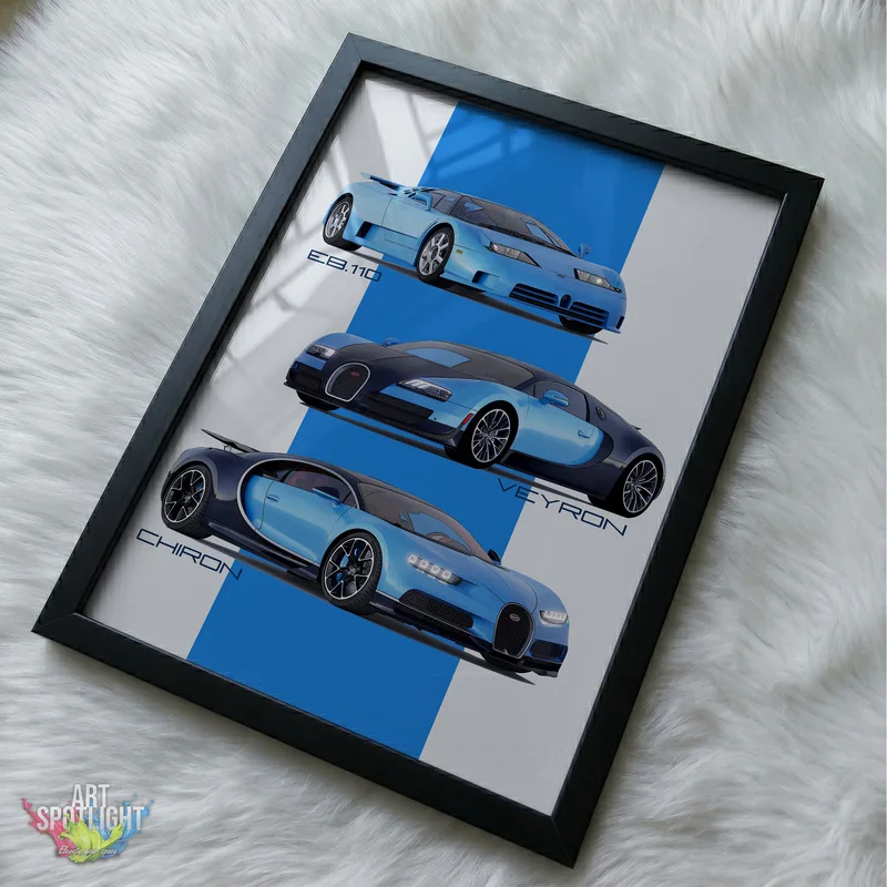 BUGATTI SUPERCAR EVOLUTION