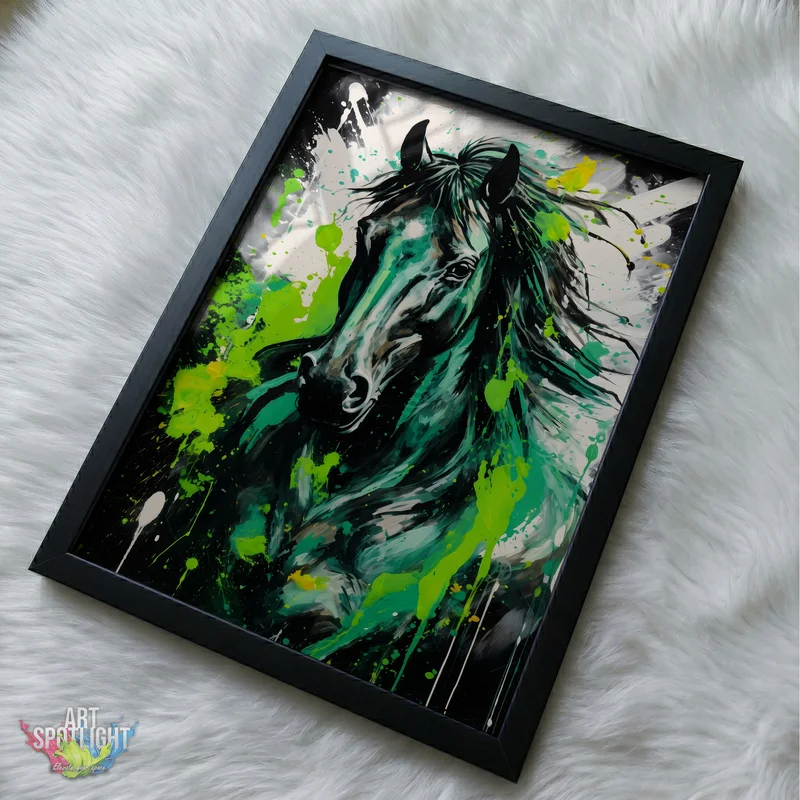 EMERALD HORSE PORTRAIT
