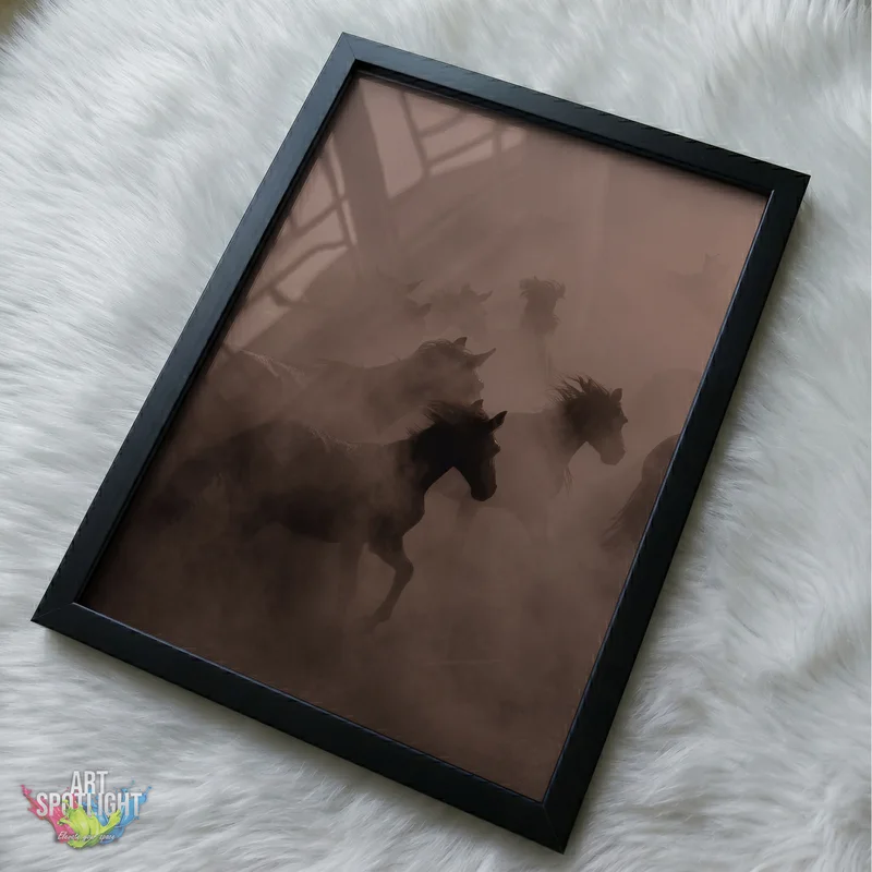 HORSES IN THE DUST