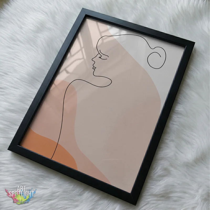 WOMAN IN PROFILE