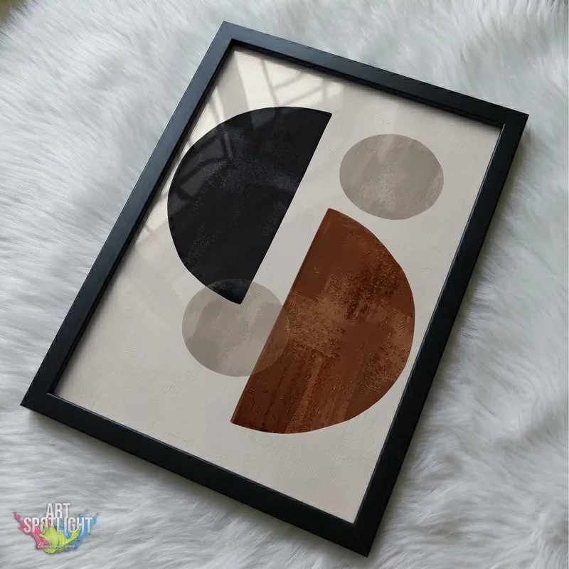 EARTH TONE GEOMETRIC SHAPES