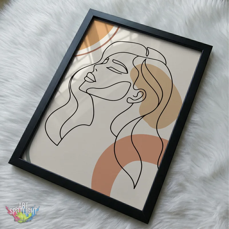 WOMAN IN PROFILE