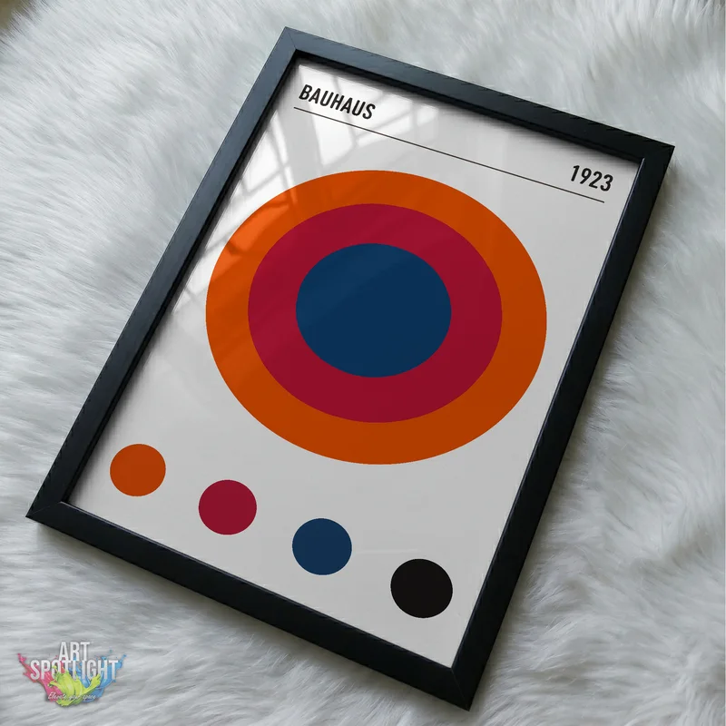 BAUHAUS CONCENTRIC CIRCLES