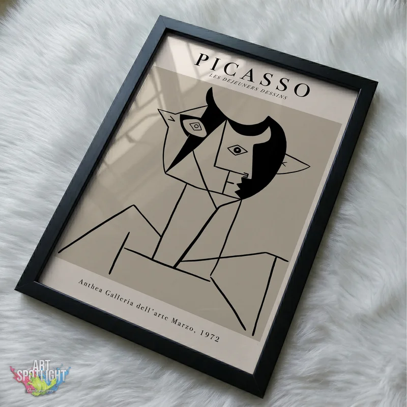 ABSTRACT GEOMETRIC PORTRAIT