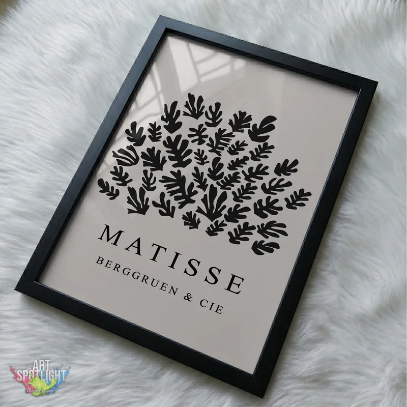 BLACK BOTANICAL SILHOUETTES