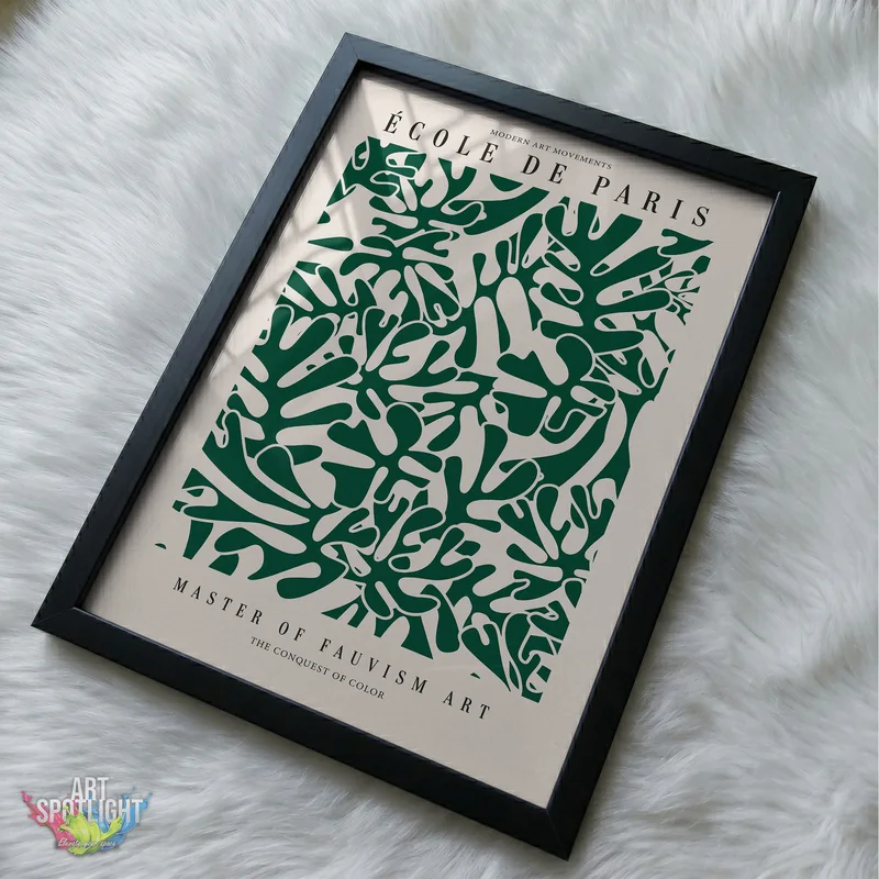 GREEN ORGANIC SHAPES