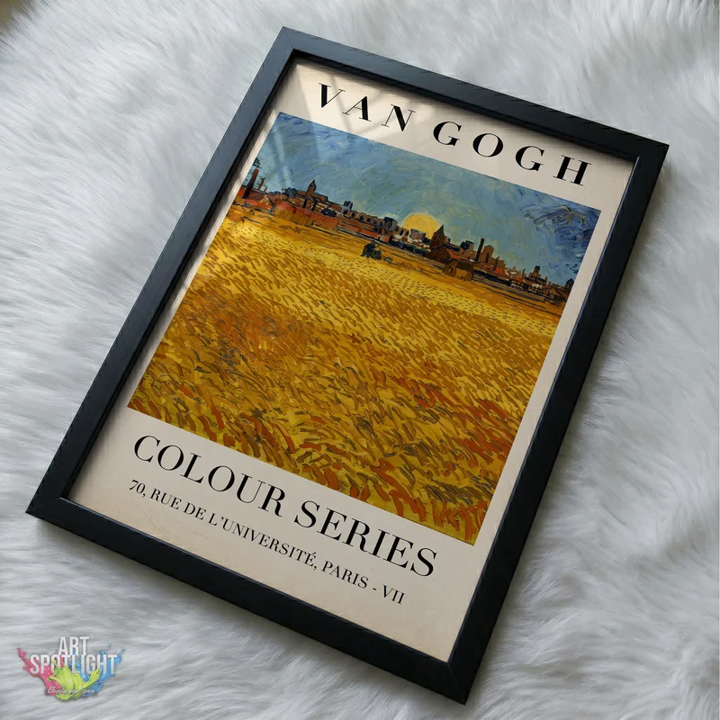 GOLDEN FIELDS AT SUNSET