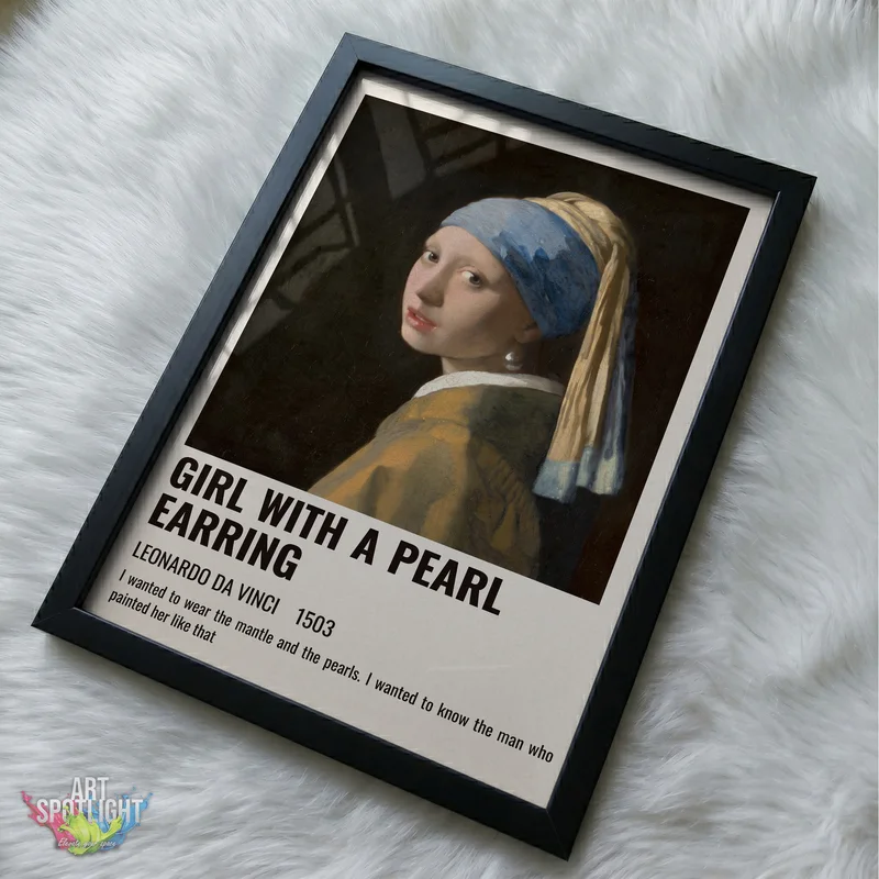 GIRL WITH A PEARL EARRING — JOHANNES VERMEER