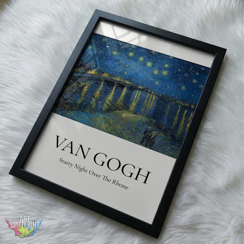 STARRY NIGHT OVER THE RHÔNE — VINCENT VAN GOGH