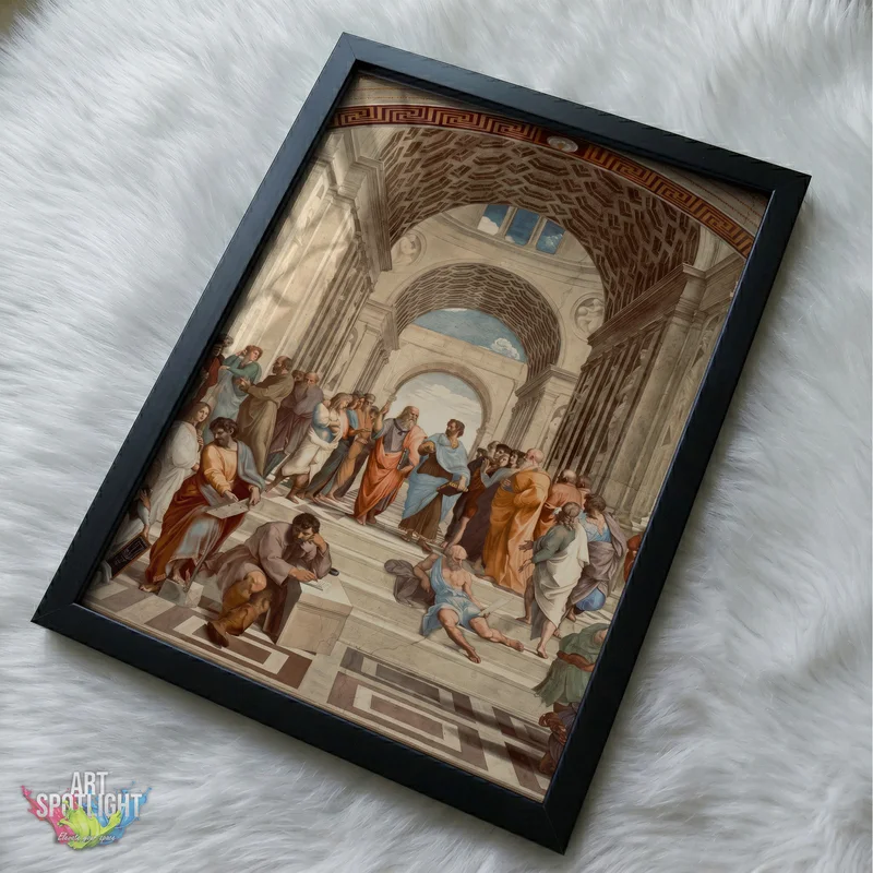 THE SCHOOL OF ATHENS BY RAPHAEL