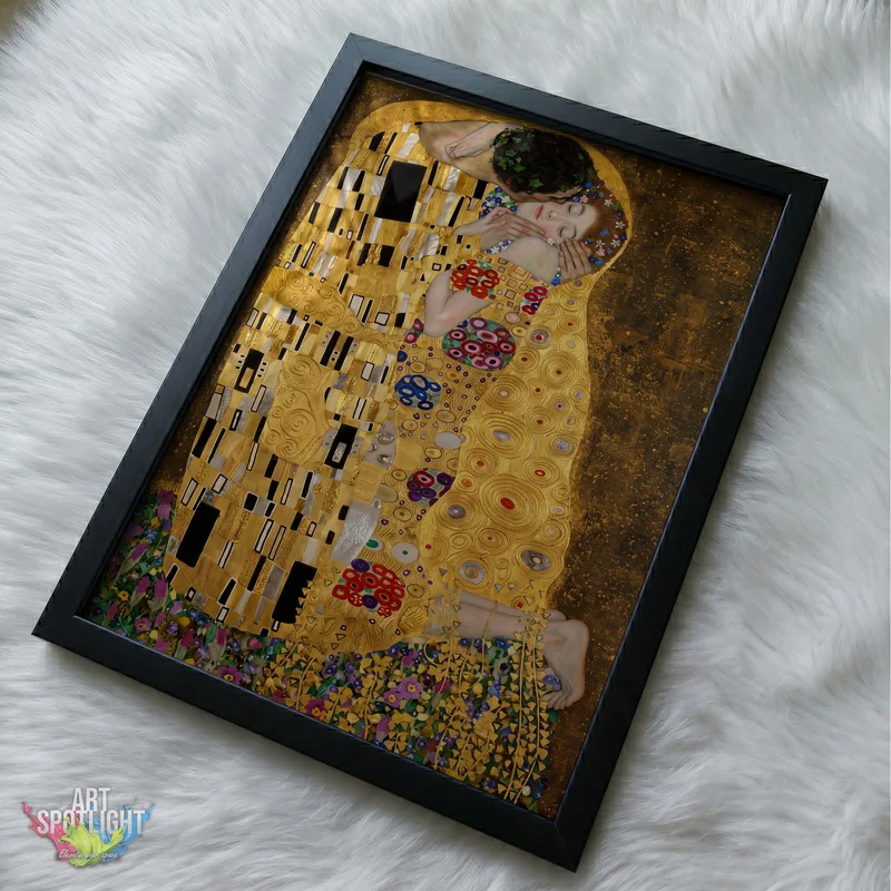 THE KISS BY GUSTAV KLIMT