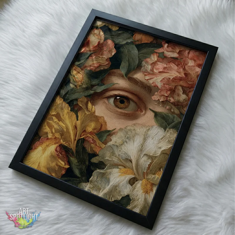 THE GAZE BENEATH THE BLOOMS
