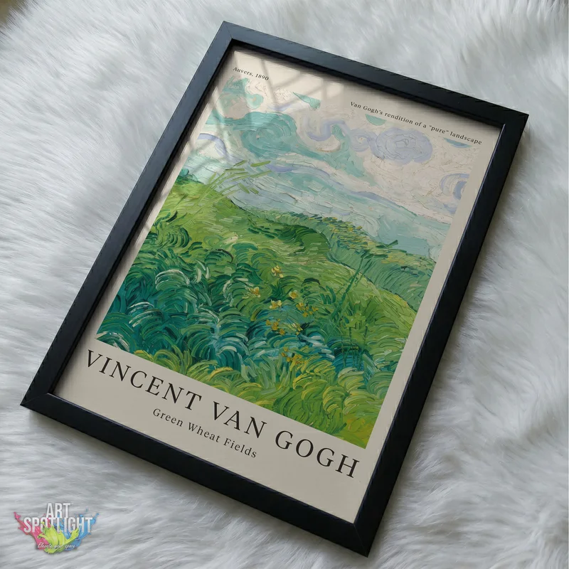 GREEN WHEAT FIELDS — VINCENT VAN GOGH