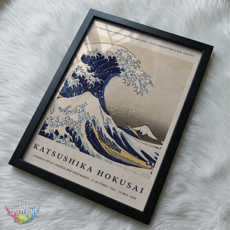 THE GREAT WAVE OFF KANAGAWA — KATSUSHIKA HOKUSAI