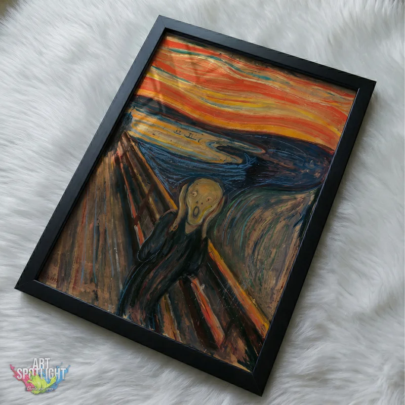 THE SCREAM BY EDVARD MUNCH
