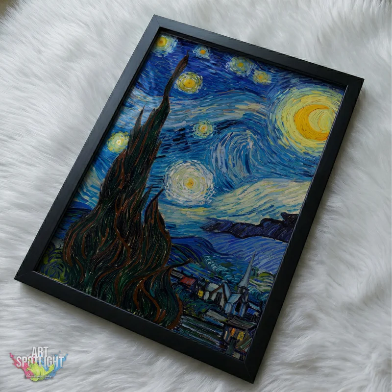 THE STARRY NIGHT — VINCENT VAN GOGH