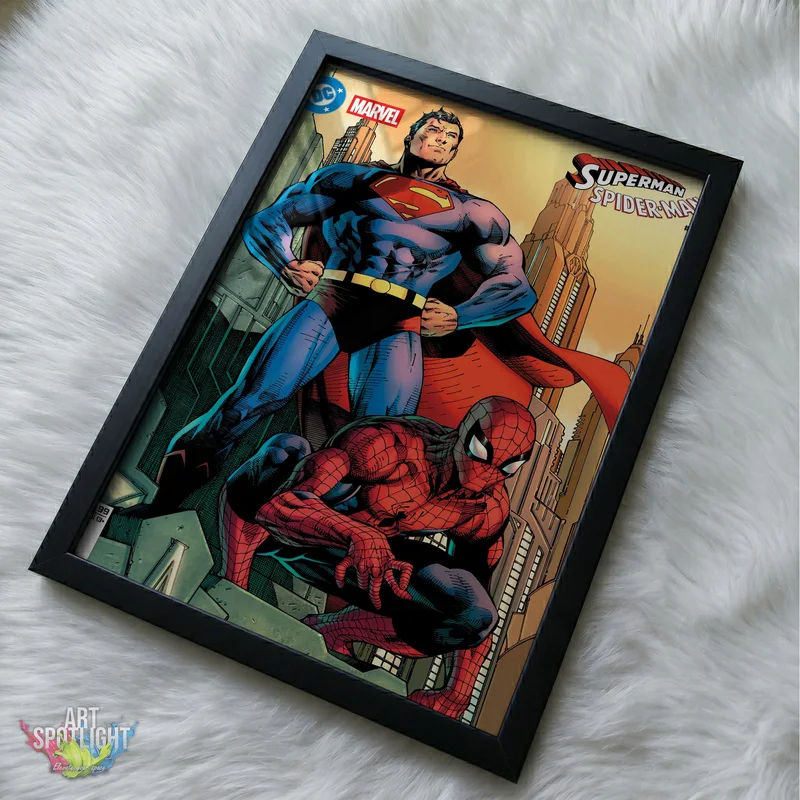 SUPERMAN AND SPIDER-MAN