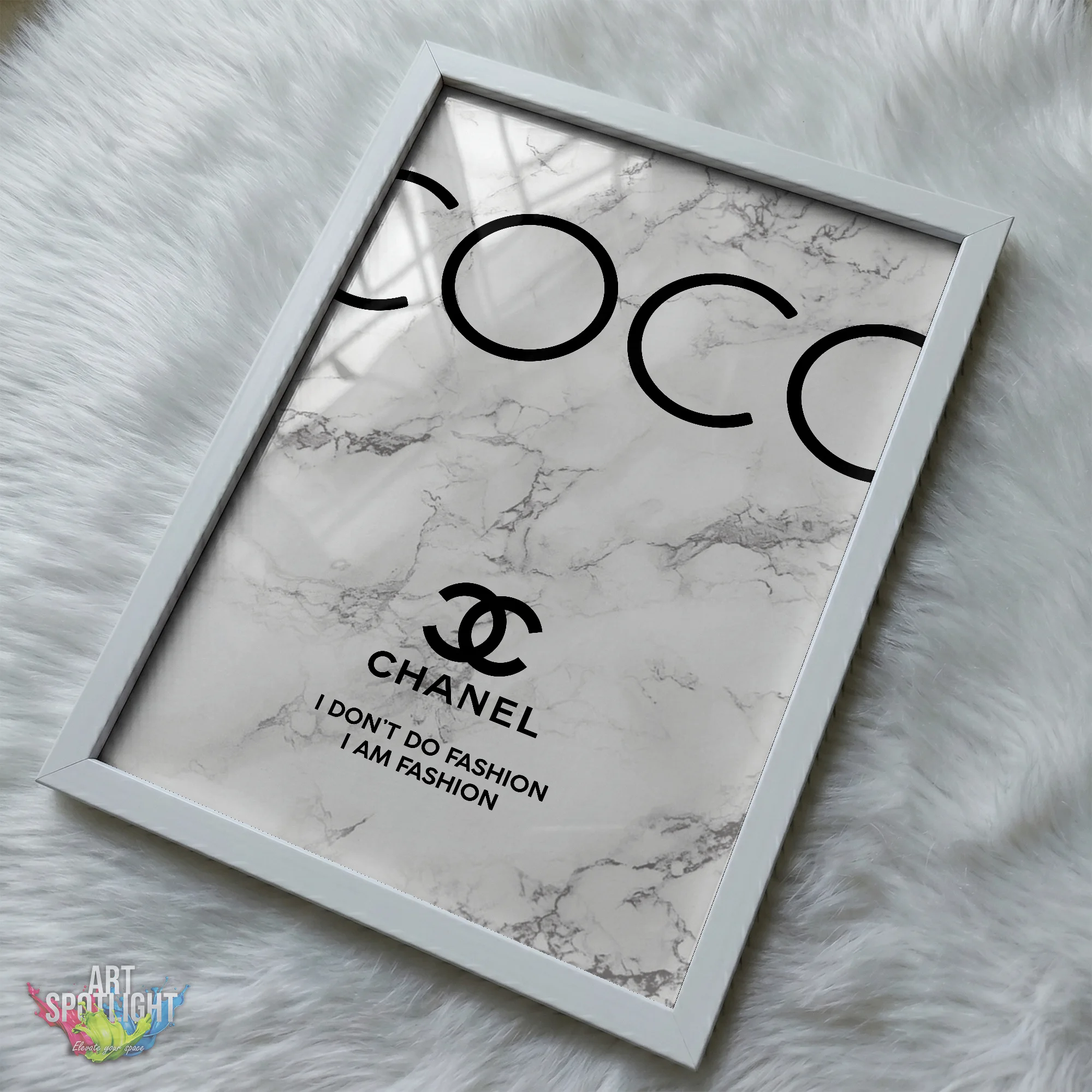 COCO CHANEL WHITE MARBLE