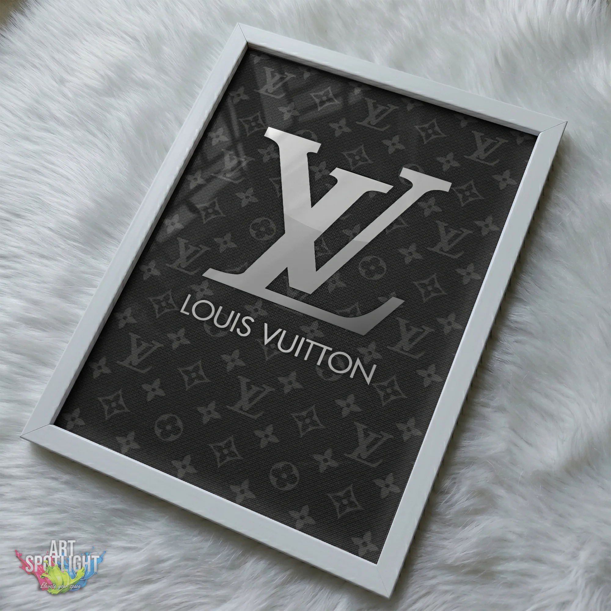 LOUIS VUITTON BLACK MONOGRAM
