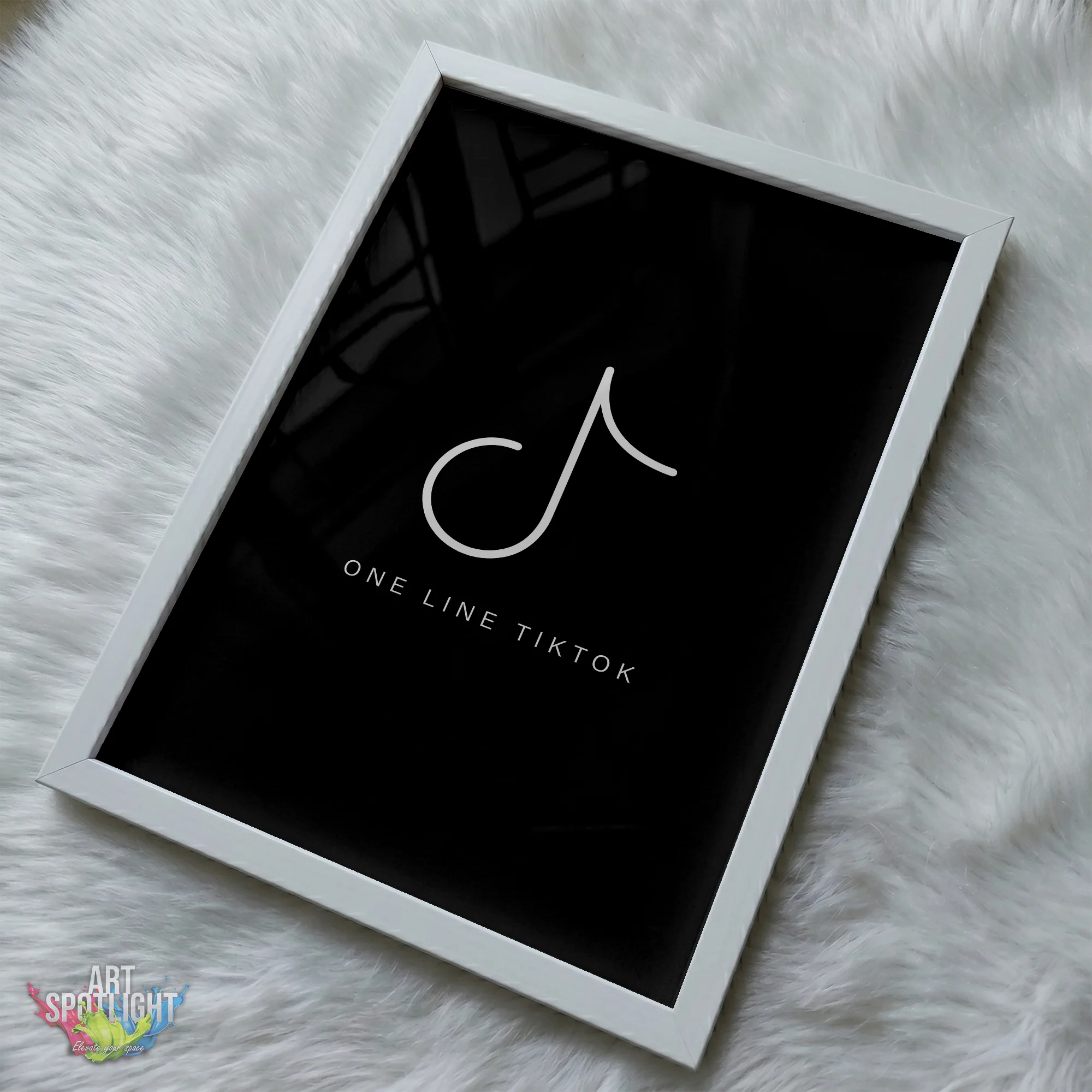 TIKTOK ONE LINE LOGO
