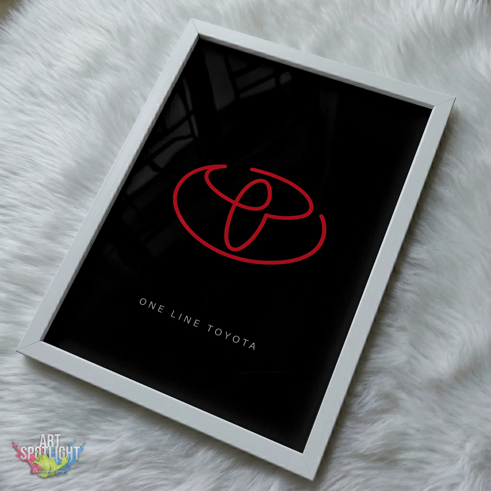 TOYOTA ONE LINE LOGO