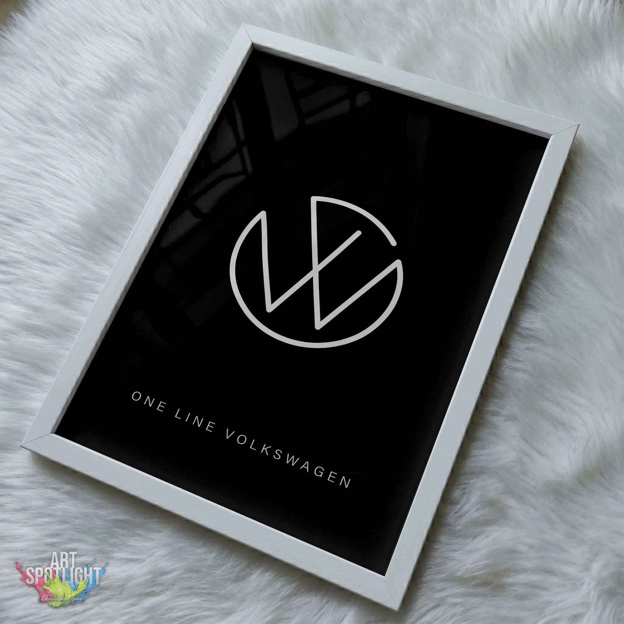 VOLKSWAGEN ONE LINE LOGO