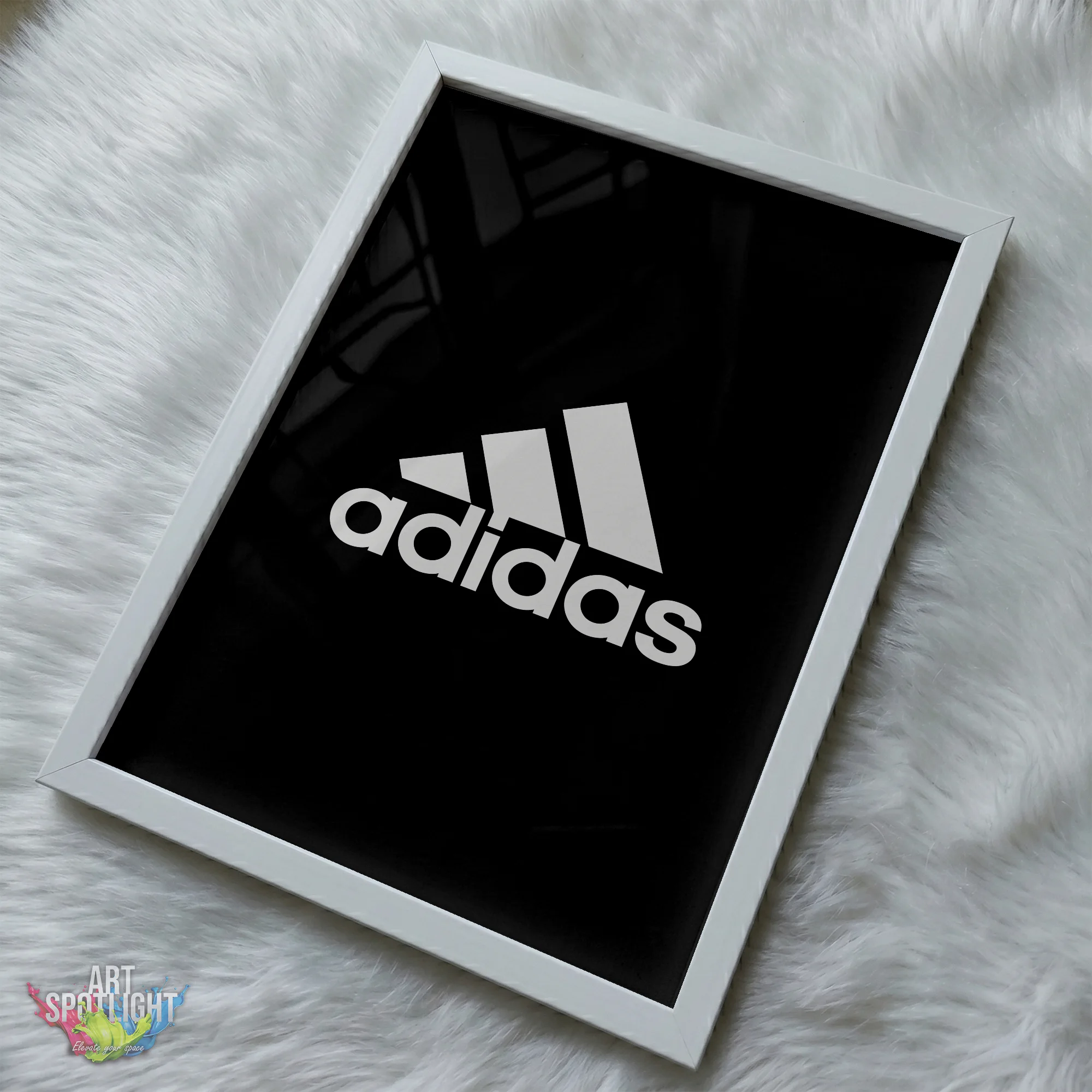 ADIDAS WHITE LOGO