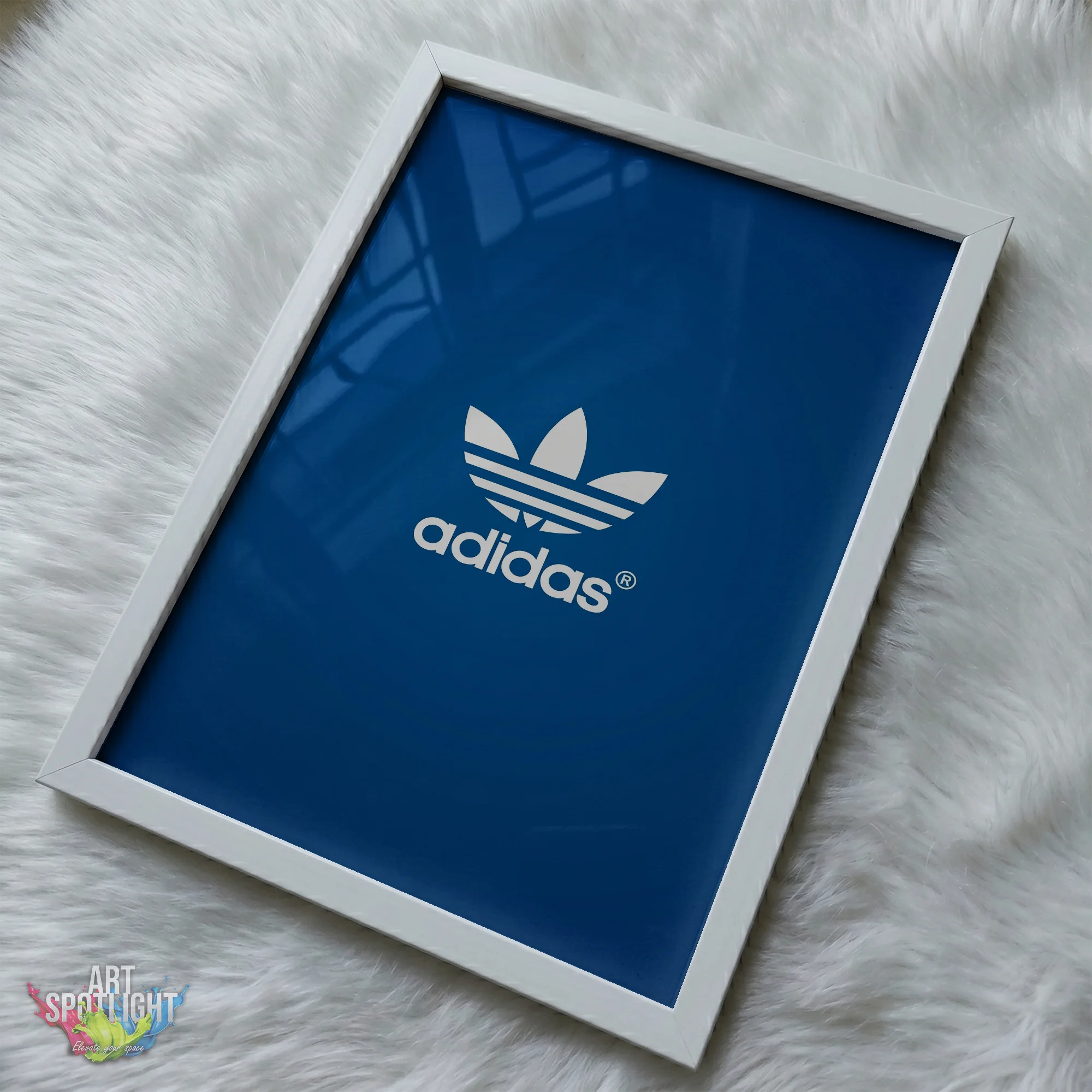 ADIDAS BLUE TREFOIL