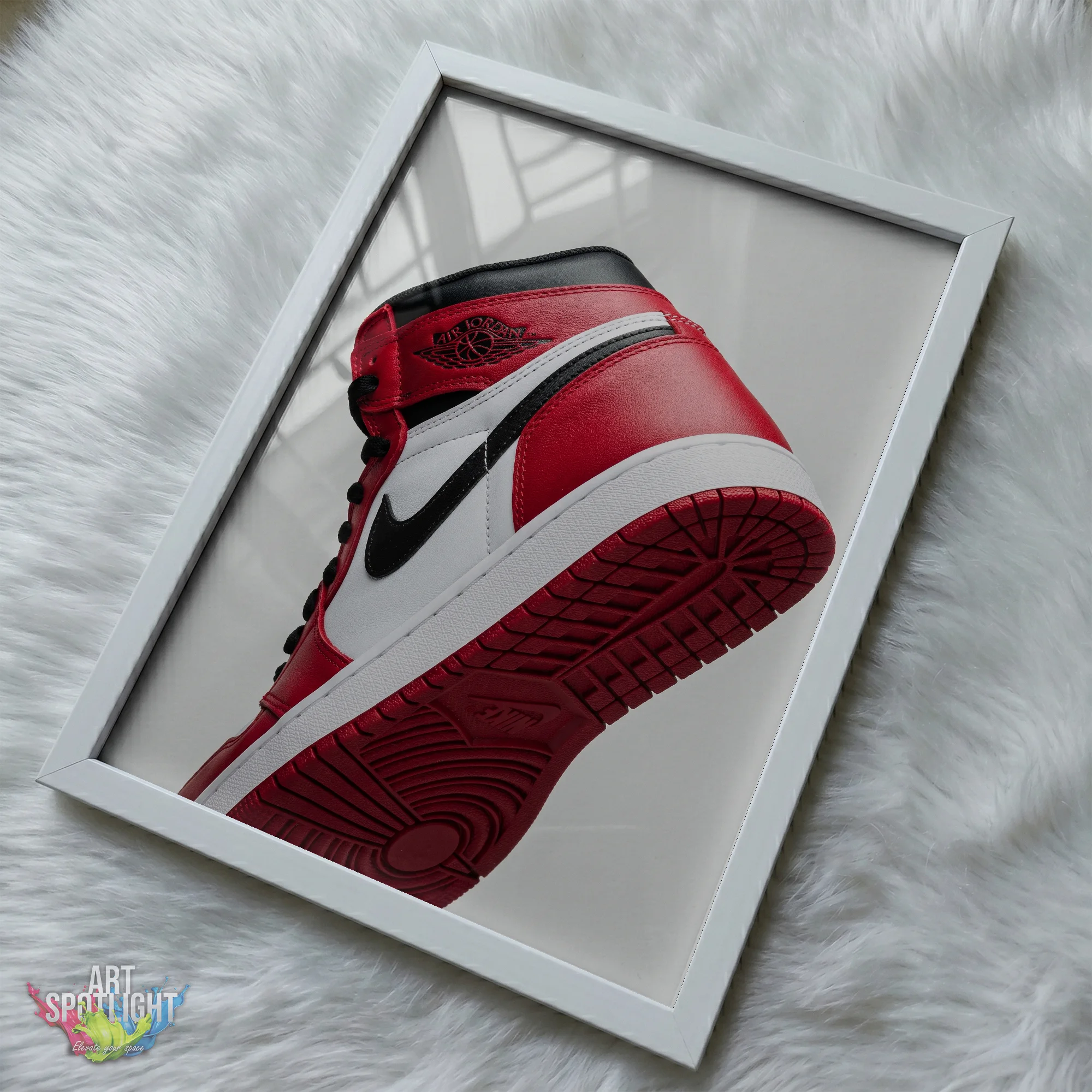 AIR JORDAN 1 RED AND WHITE