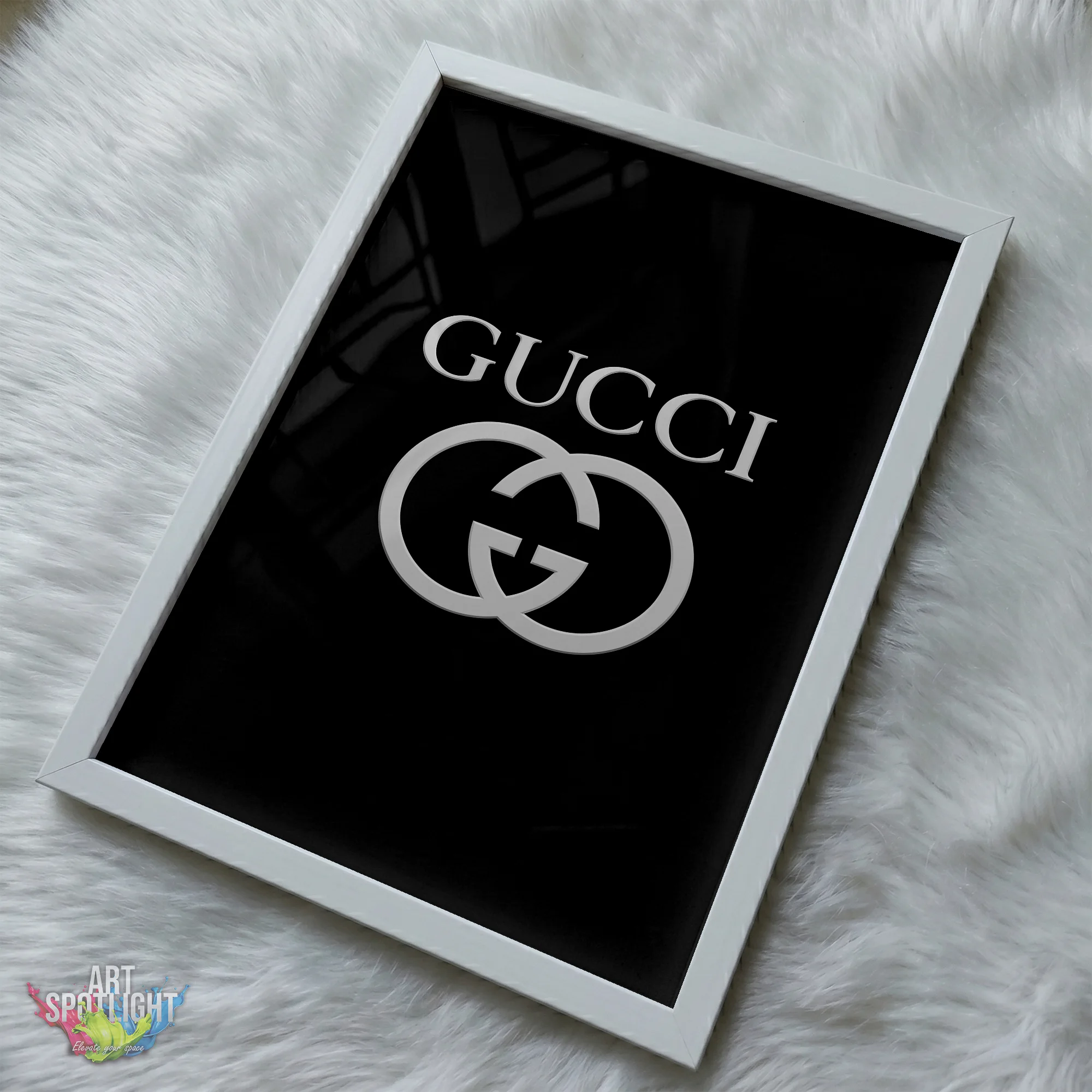GUCCI SILVER LOGO