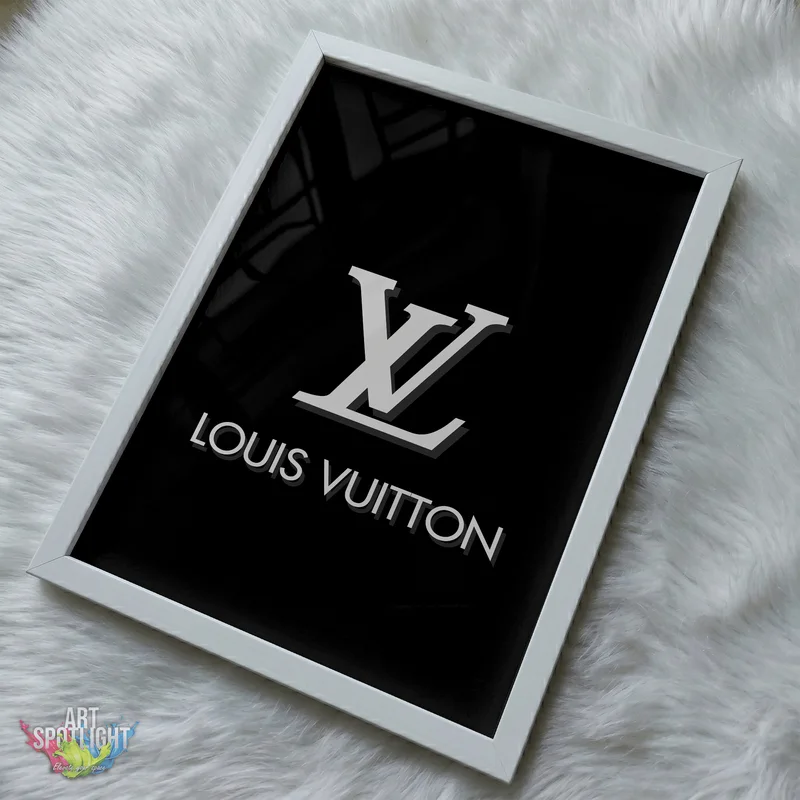 LOUIS VUITTON WHITE LOGO