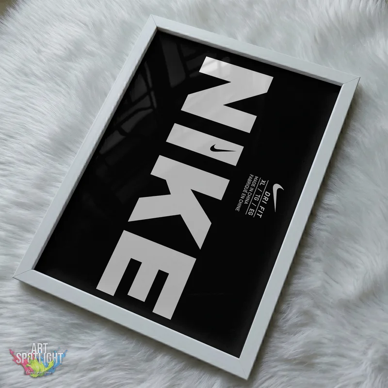 NIKE VERTICAL TYPOGRAPHY