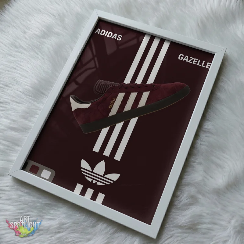 ADIDAS GAZELLE BURGUNDY
