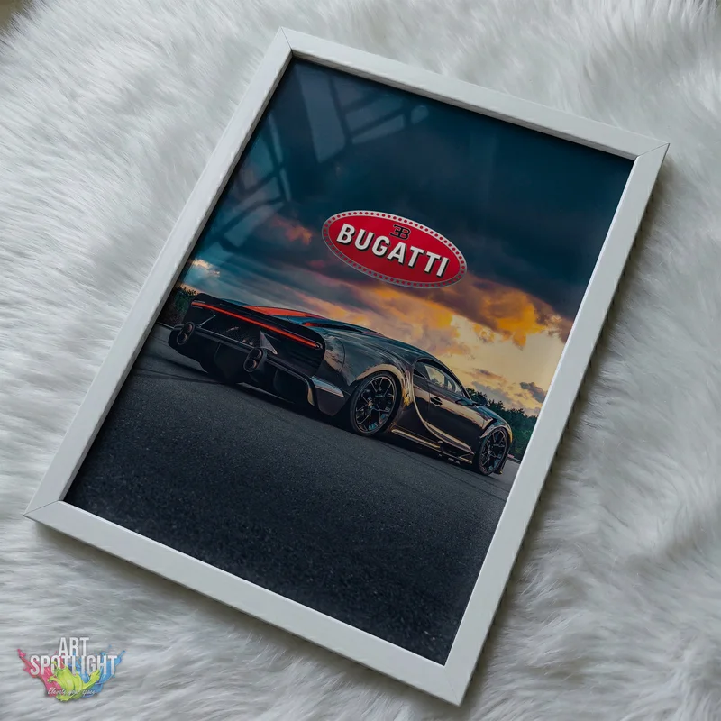 BUGATTI AT SUNSET