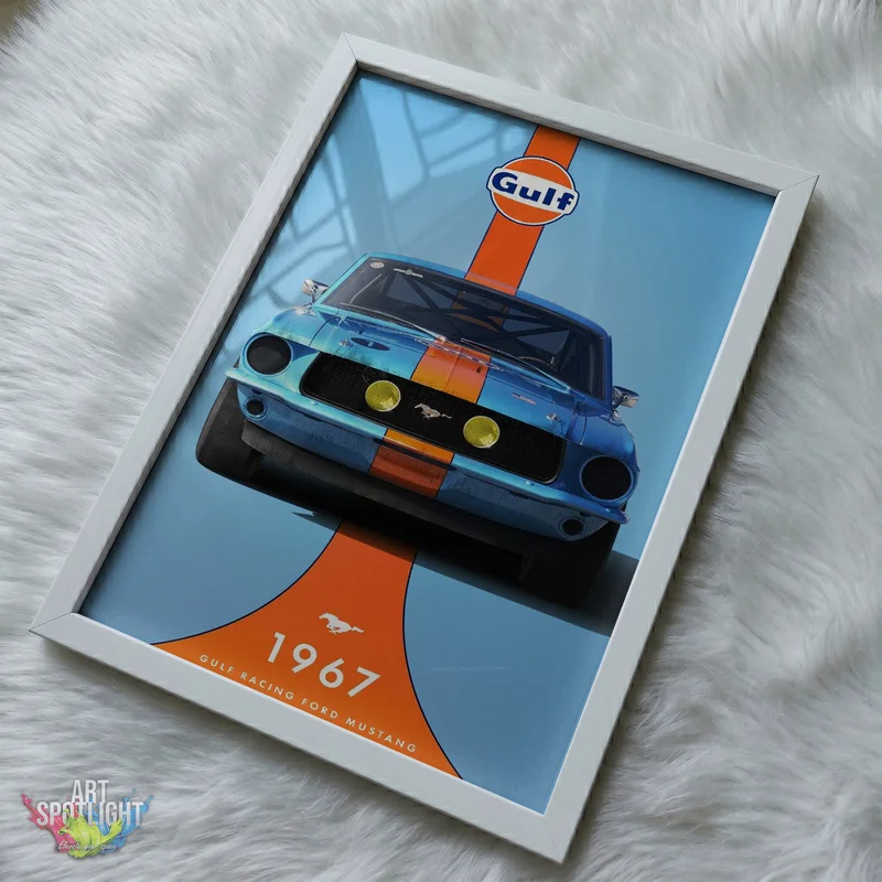 1967 GULF FORD MUSTANG