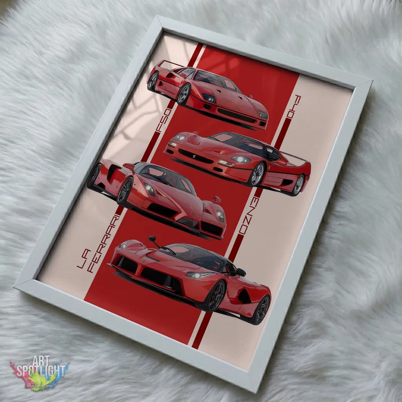 FERRARI SUPERCAR EVOLUTION
