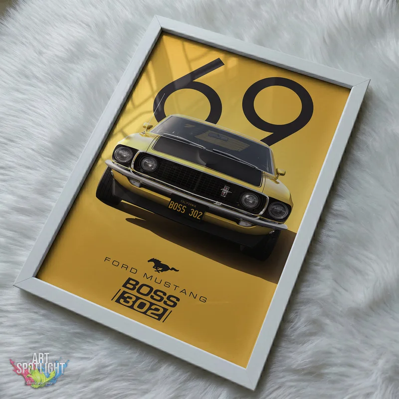 1969 MUSTANG BOSS 302