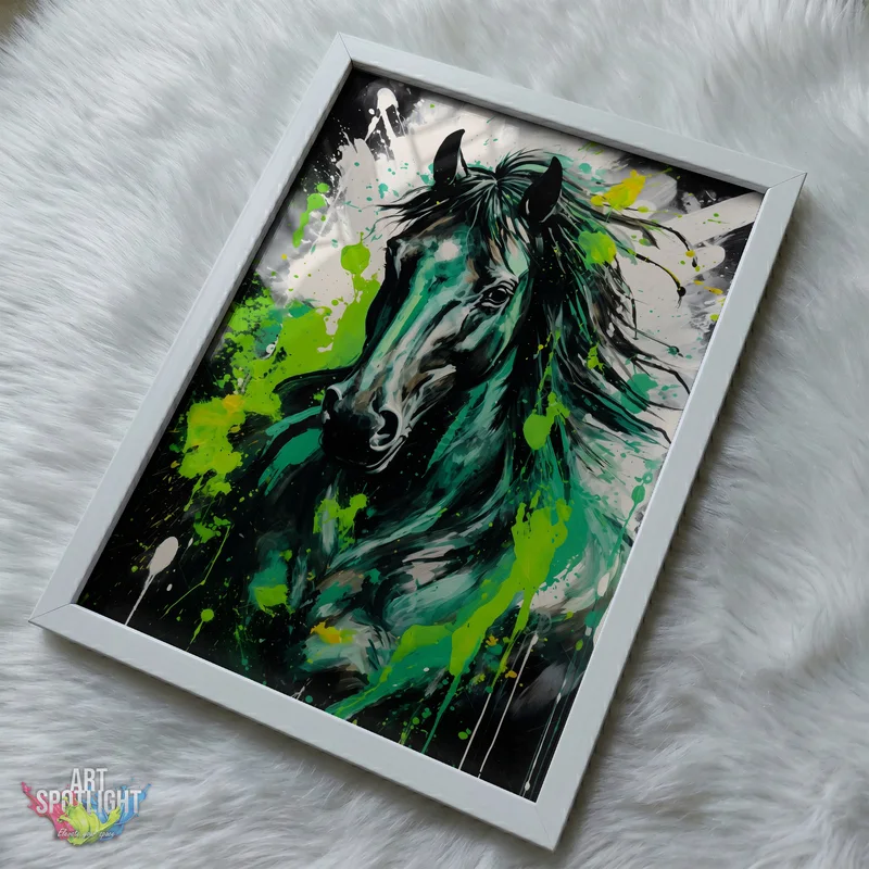 EMERALD HORSE PORTRAIT