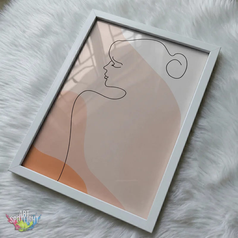 WOMAN IN PROFILE
