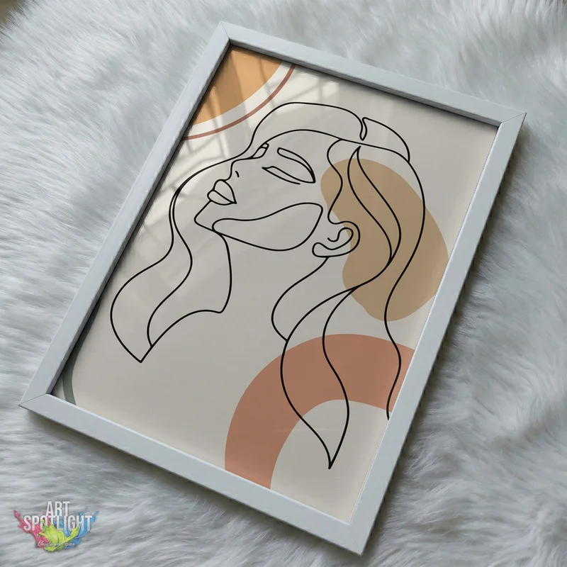 WOMAN IN PROFILE