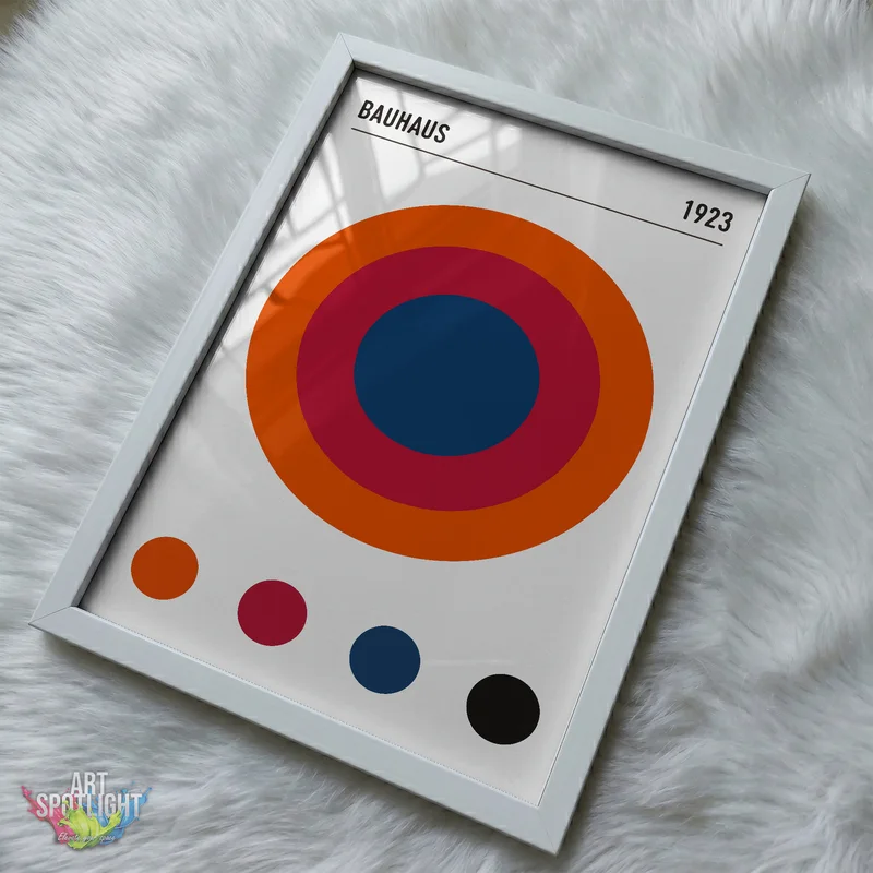 BAUHAUS CONCENTRIC CIRCLES