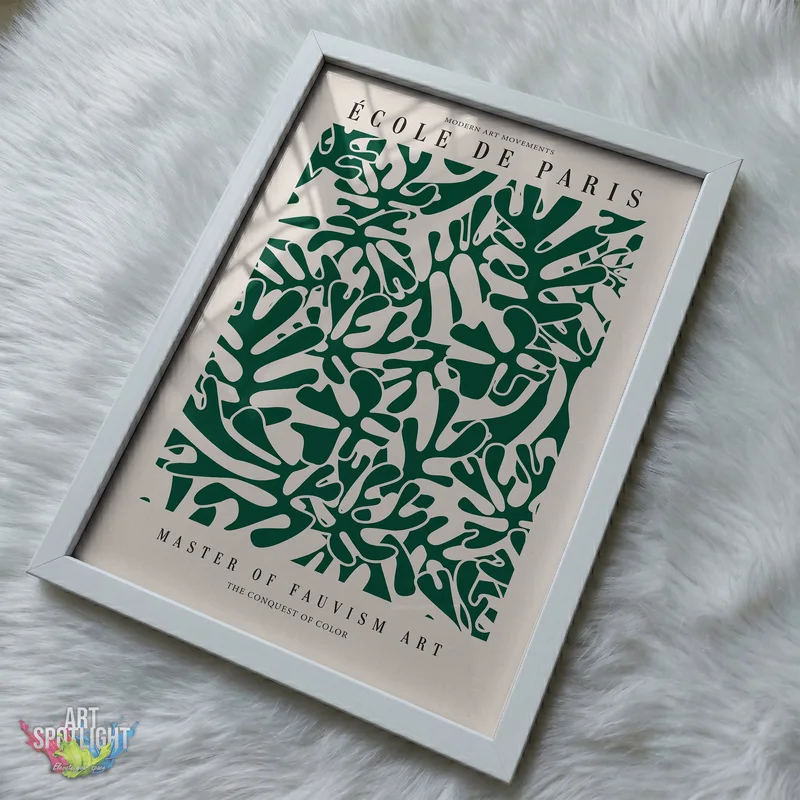 GREEN ORGANIC SHAPES