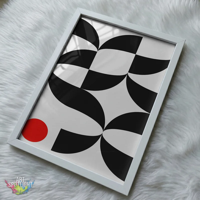 BLACK CURVES RED CIRCLE