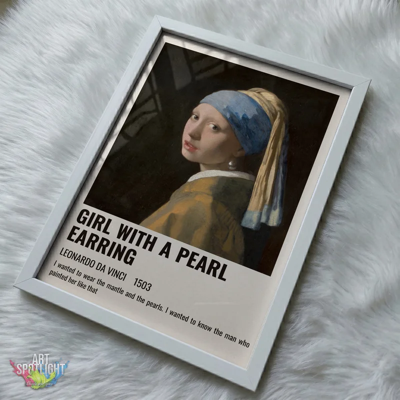 GIRL WITH A PEARL EARRING — JOHANNES VERMEER