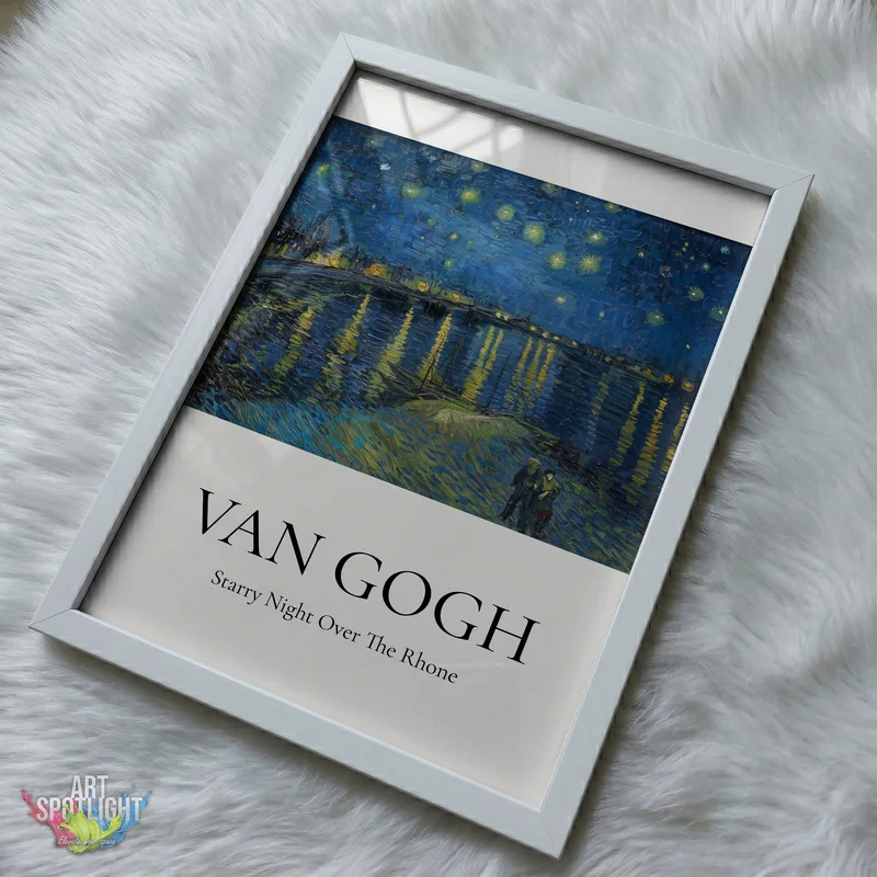 STARRY NIGHT OVER THE RHÔNE — VINCENT VAN GOGH