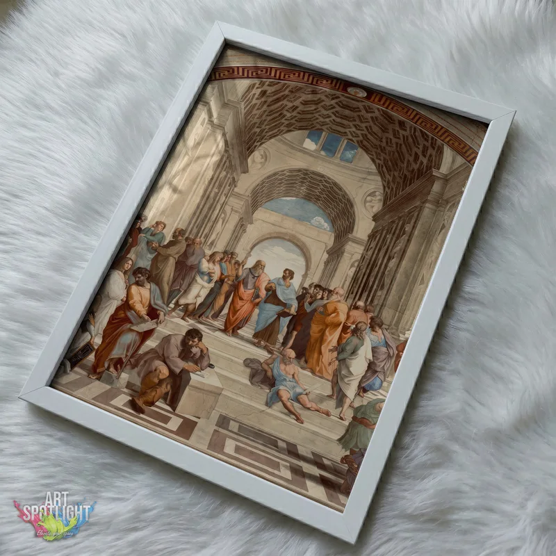 THE SCHOOL OF ATHENS BY RAPHAEL