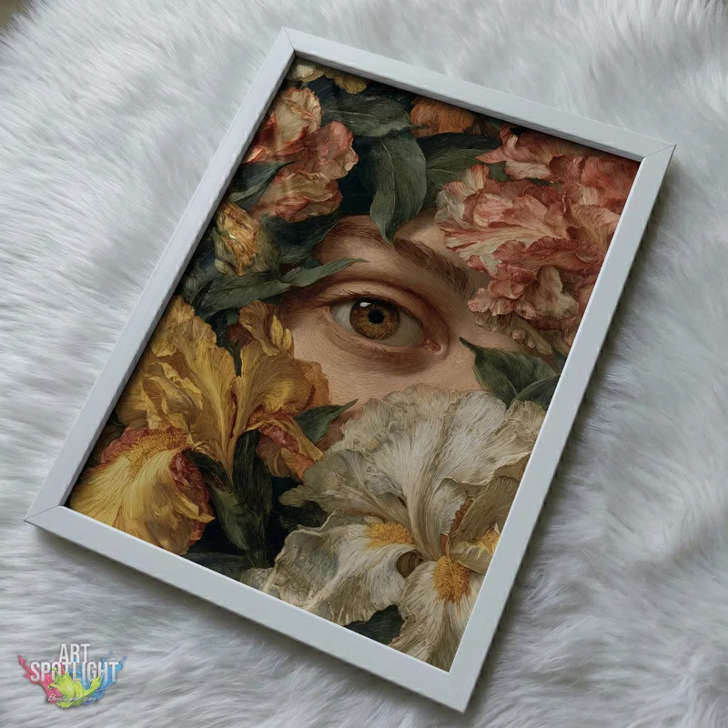 THE GAZE BENEATH THE BLOOMS