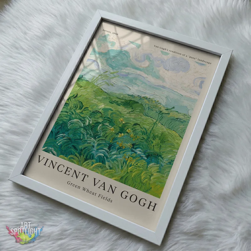 GREEN WHEAT FIELDS — VINCENT VAN GOGH