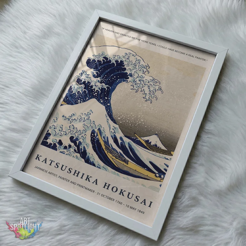 THE GREAT WAVE OFF KANAGAWA — KATSUSHIKA HOKUSAI